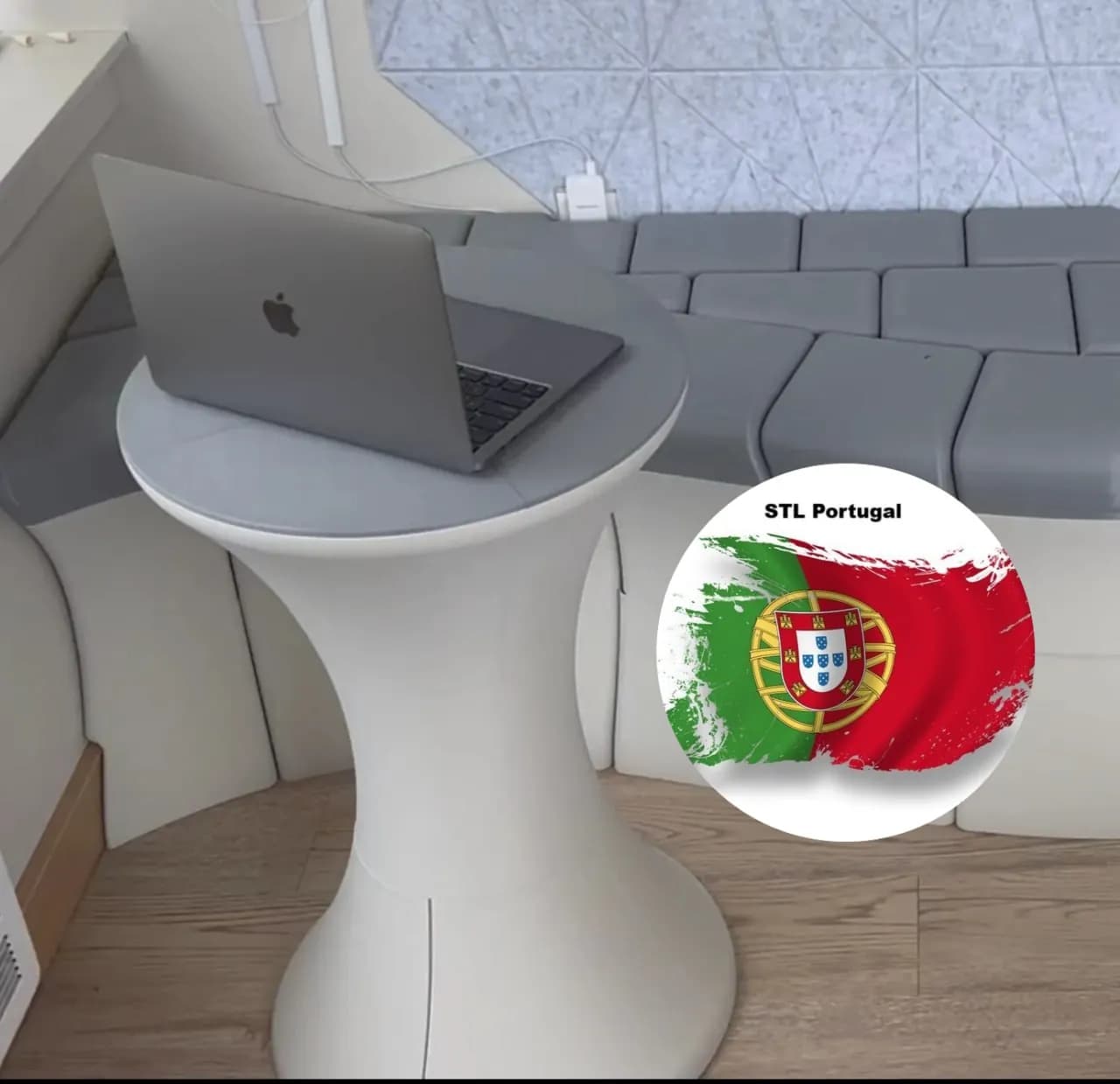 STL - Mesa Auxiliar Moderna Portugal