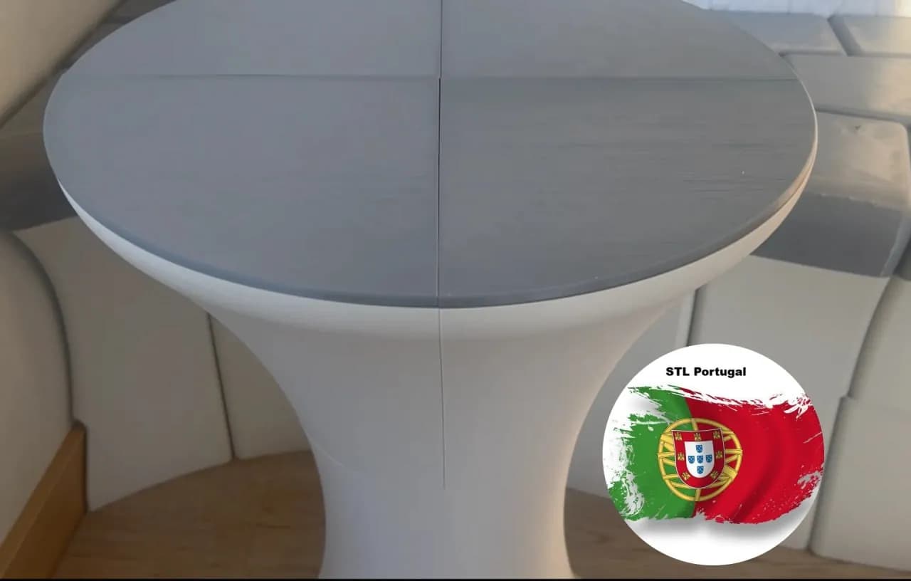 STL - Mesa Auxiliar Moderna Portugal