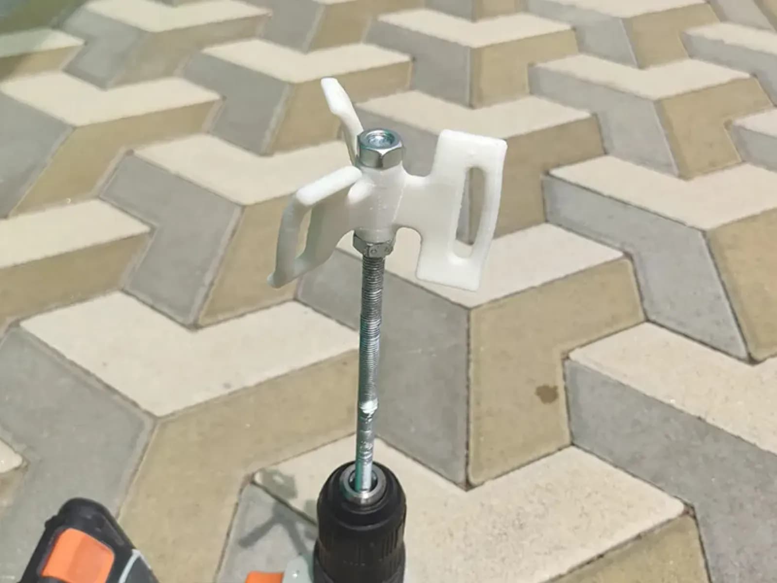 STL - Mezclador de pintura para taladro
