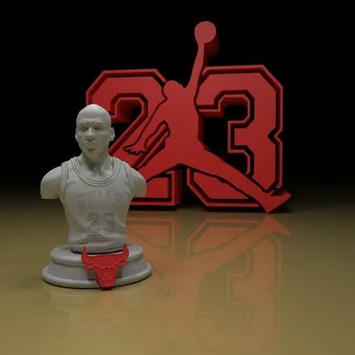 michael jordan busto