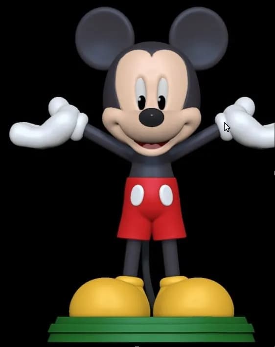 STL - mickey mouse