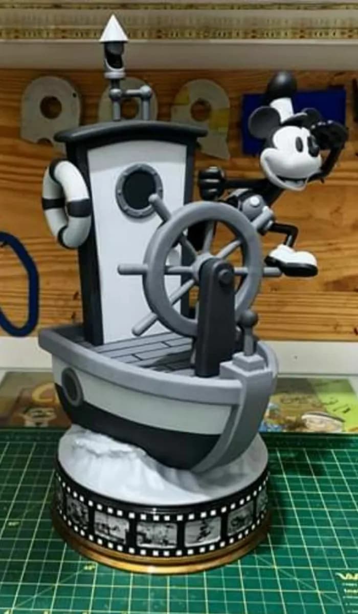 STL - mickey mouse steamboat willie