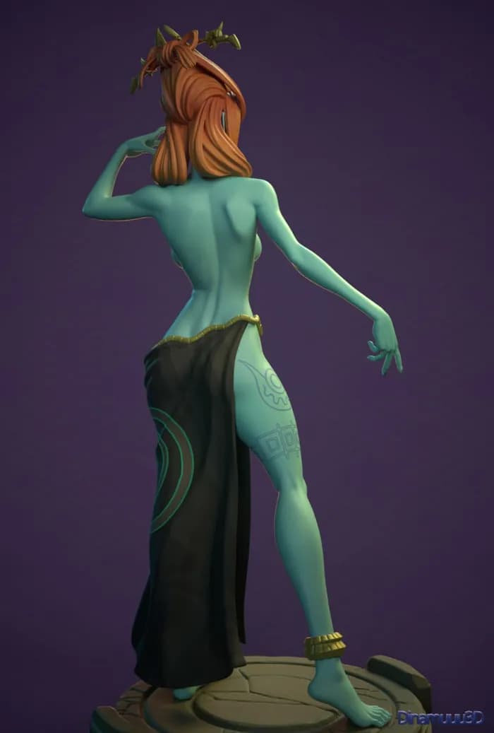 STL - Midna Figura render 2