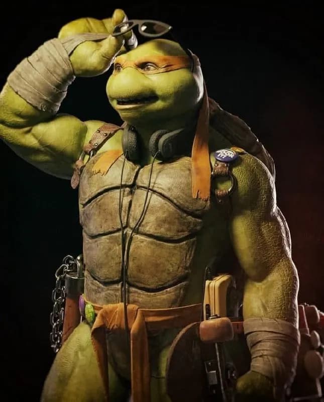 STL - Miguel Ángel Tortuga Ninja