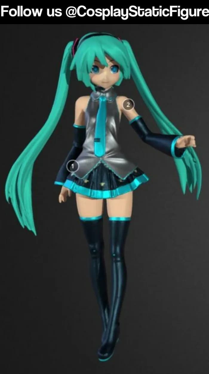 STL - miku3 stl