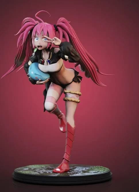 STL - Milim Nava figura de anime