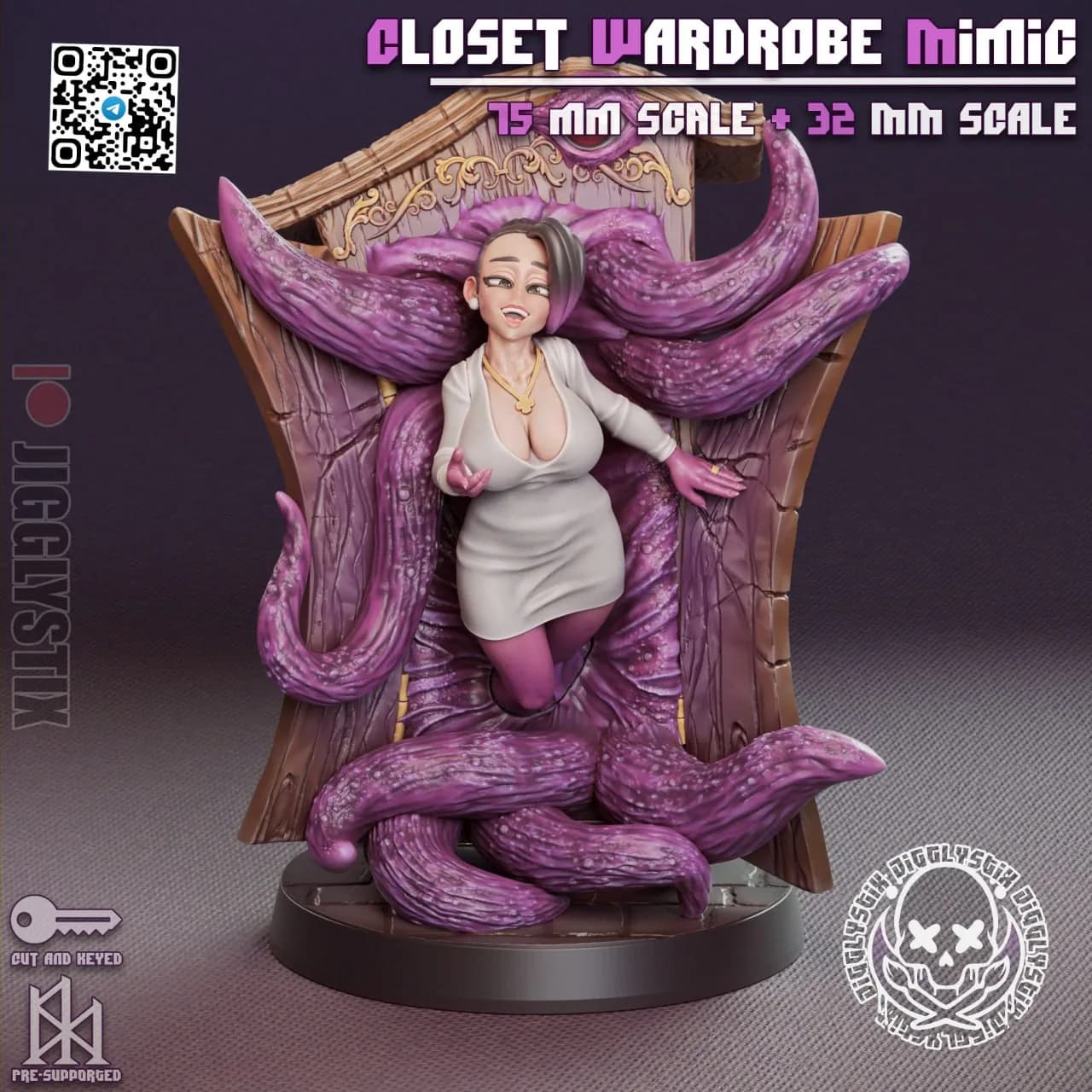STL - Mímico de armario de terror