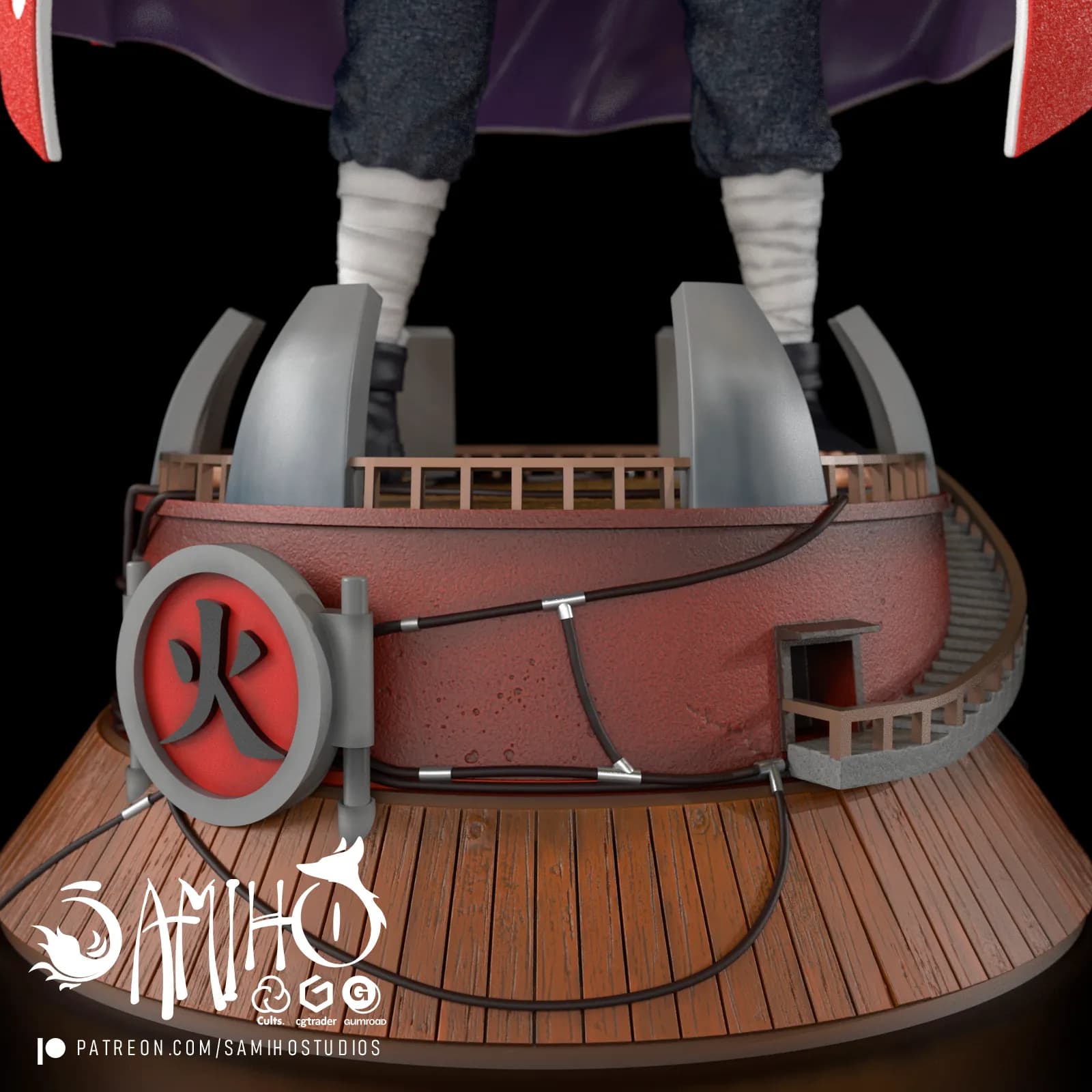 STL - Minato Namikaze Cuarto Hokage