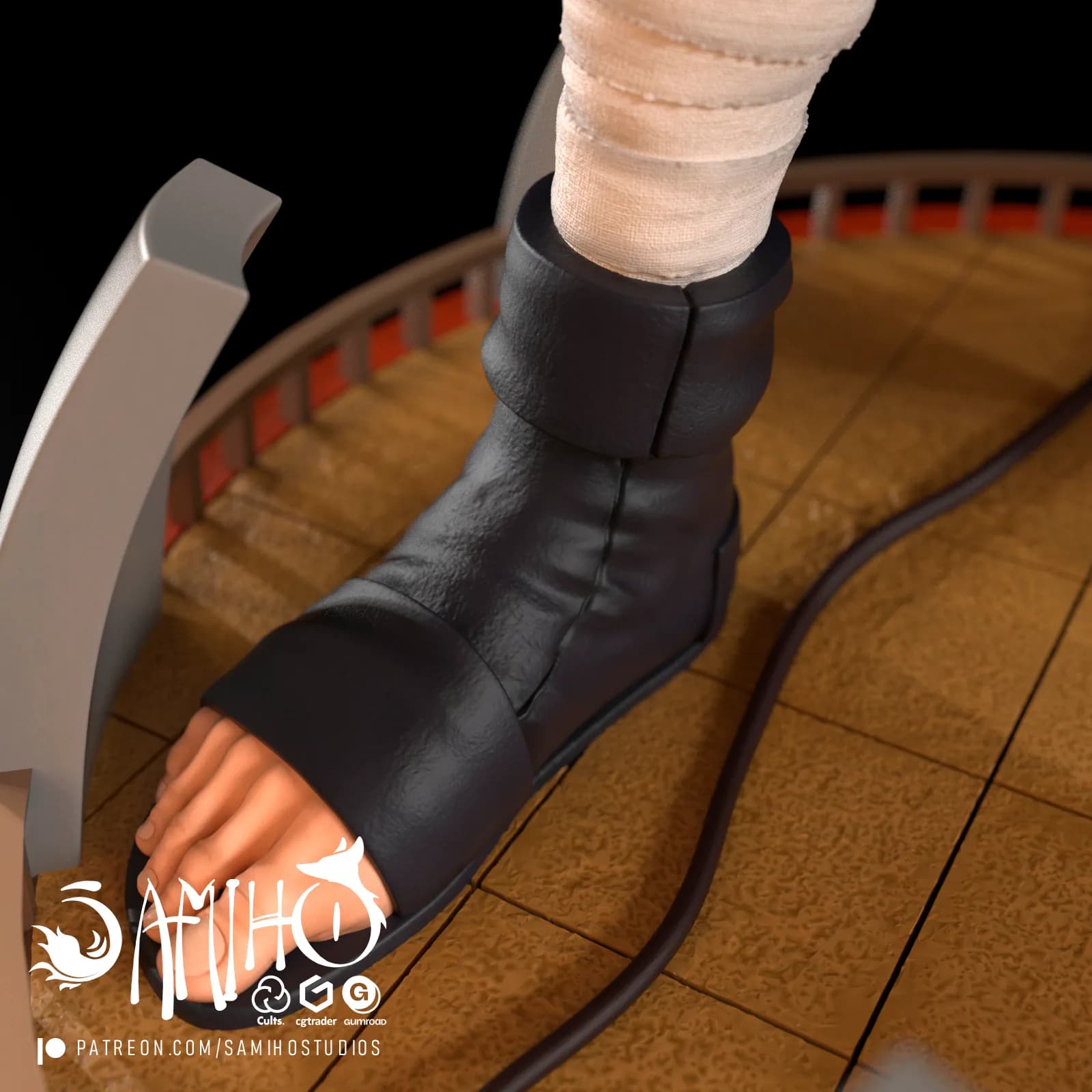 STL - Minato Namikaze Cuarto Hokage