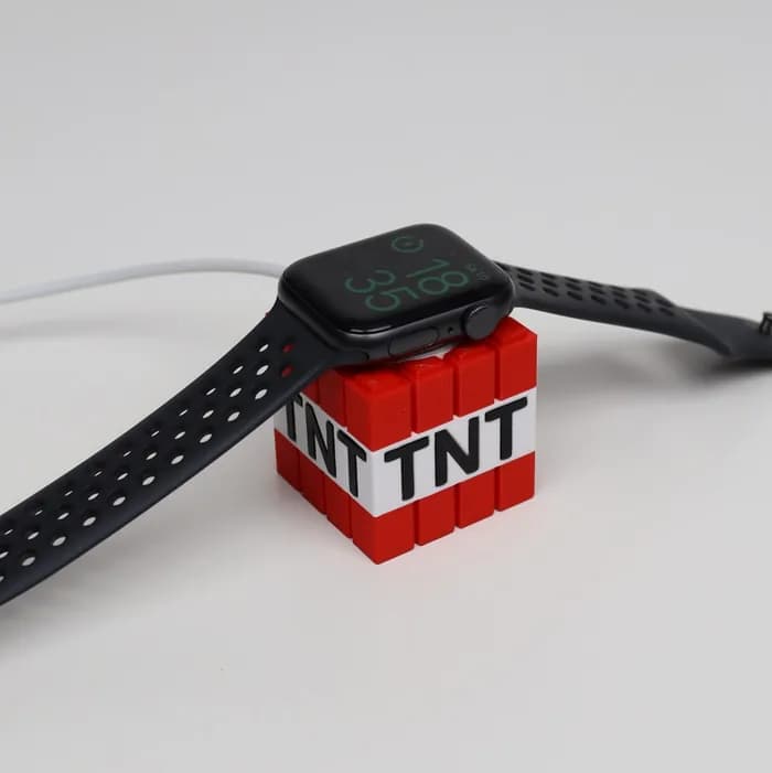 STL - minecraft tnt apple watch stand