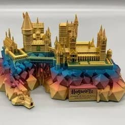 STL - Mini Hogwarts render 2