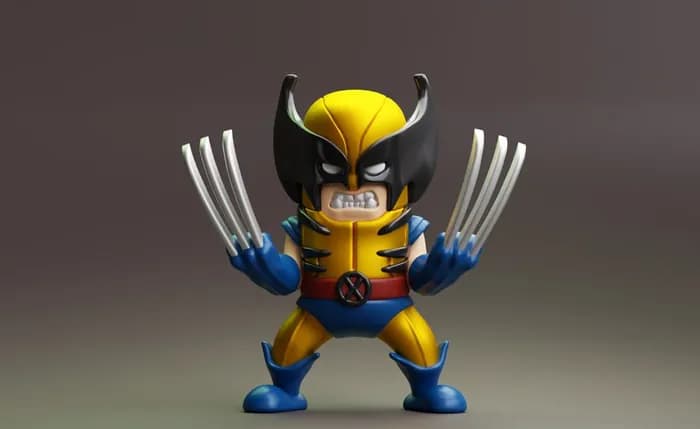 STL - mini wolverine