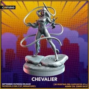 STL - Miniatura Chevalier