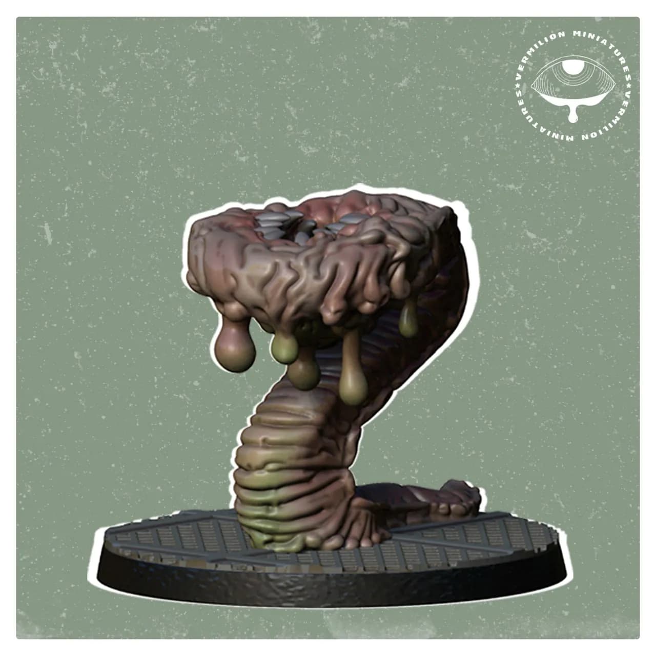 STL - miniatura de criatura babosa