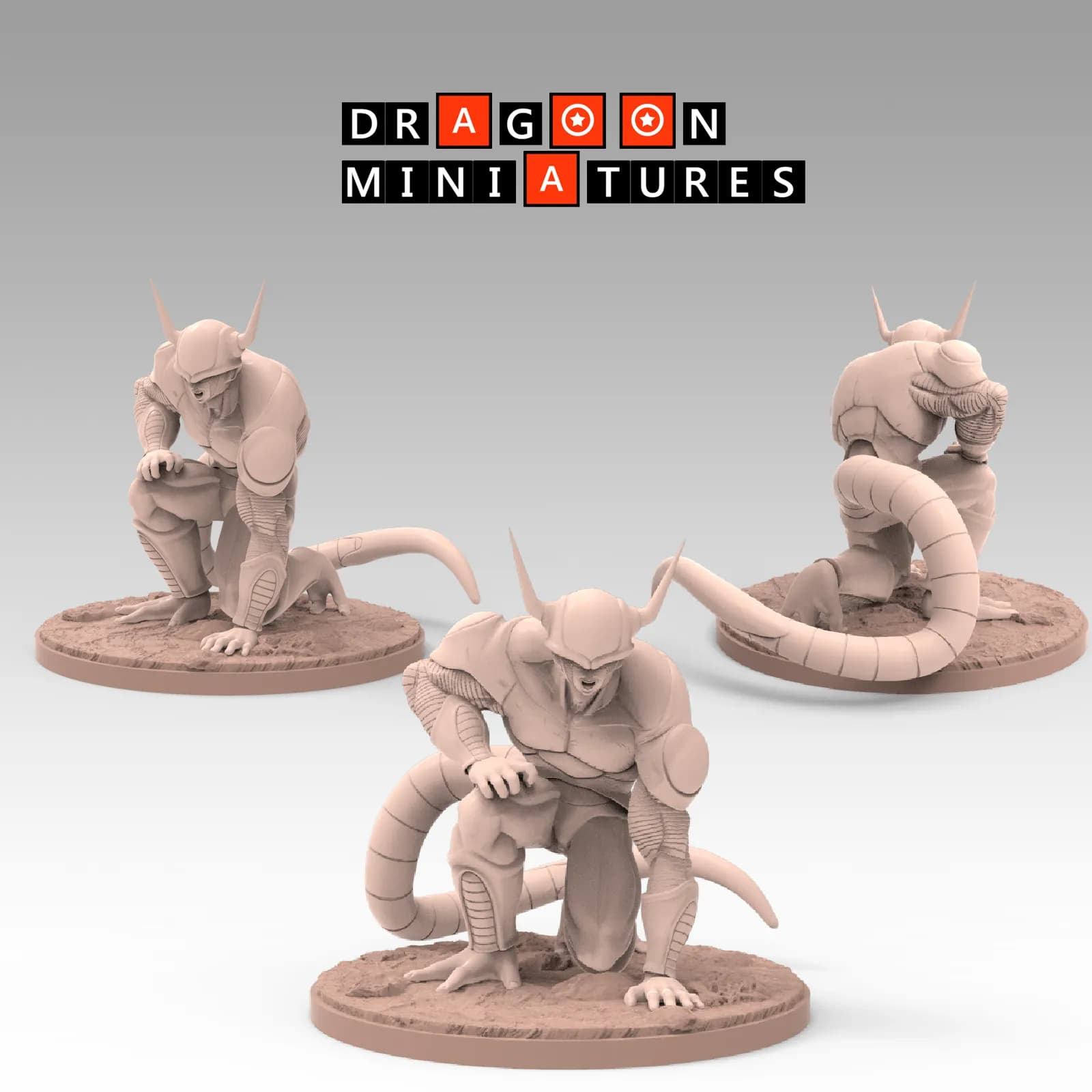 STL - Miniaturas de Dragon Ball Z render 5