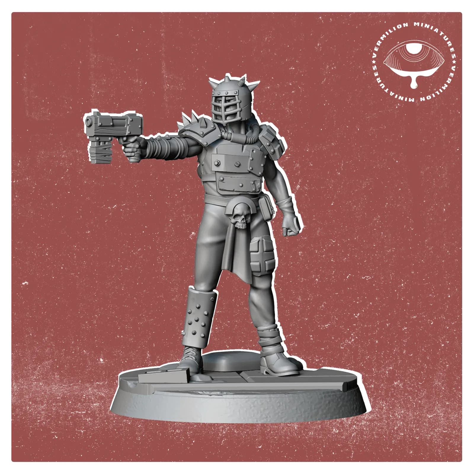 STL - Miniaturas de guerra futurista render 5