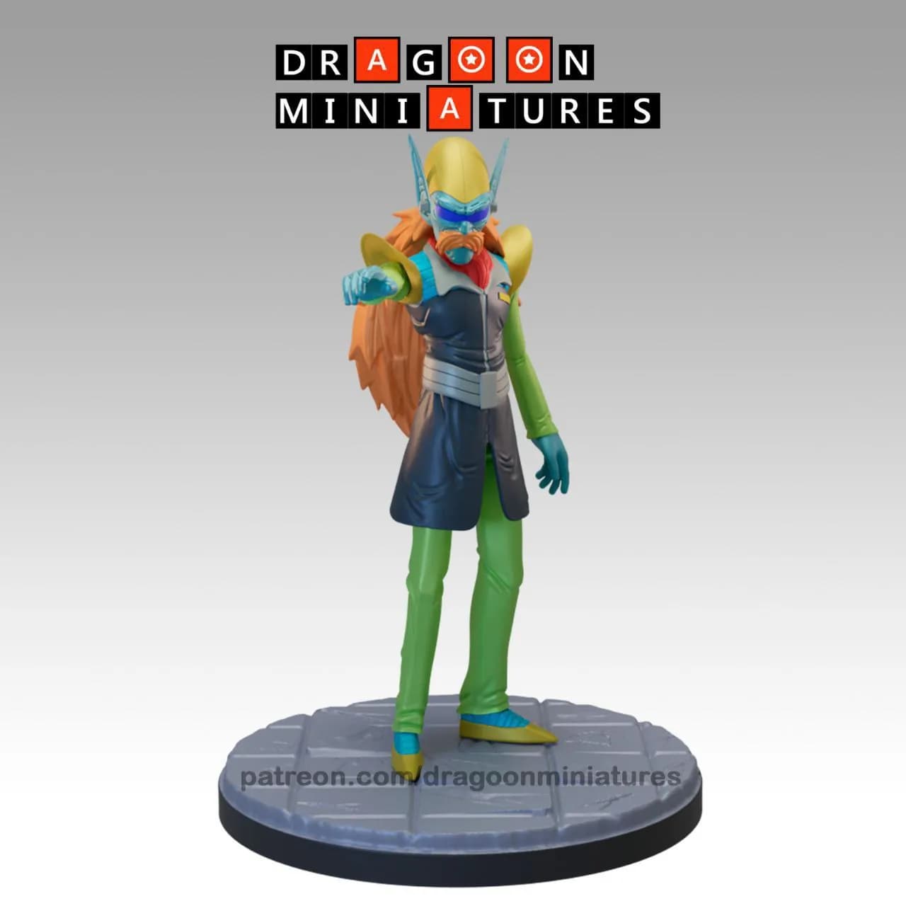 STL - Miniaturas Dragon Ball GT Bébé render 5
