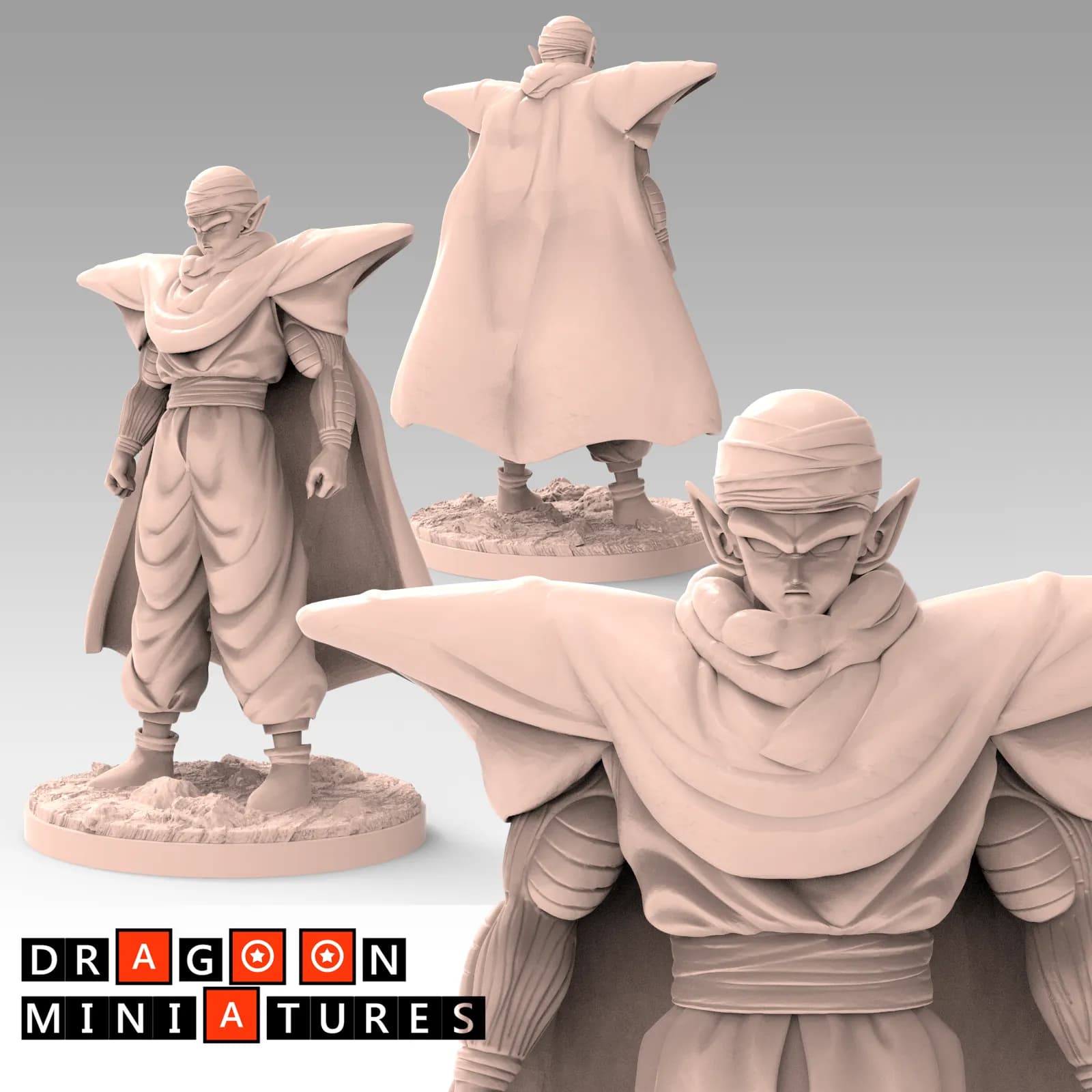 STL - Miniaturas Dragon Ball Z 2 render 4