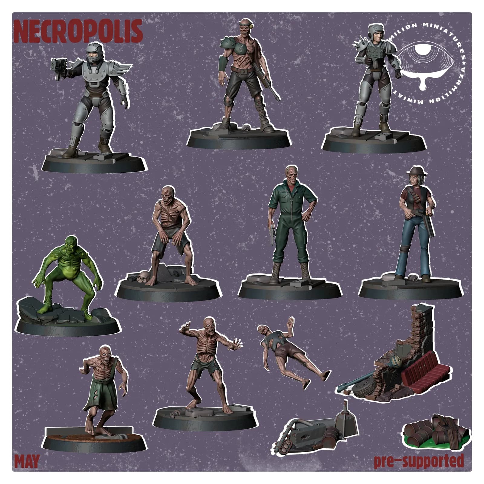 STL - Miniaturas Necropolis