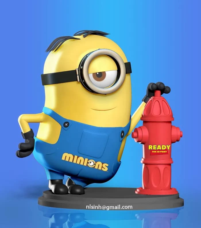 STL - minion stuart