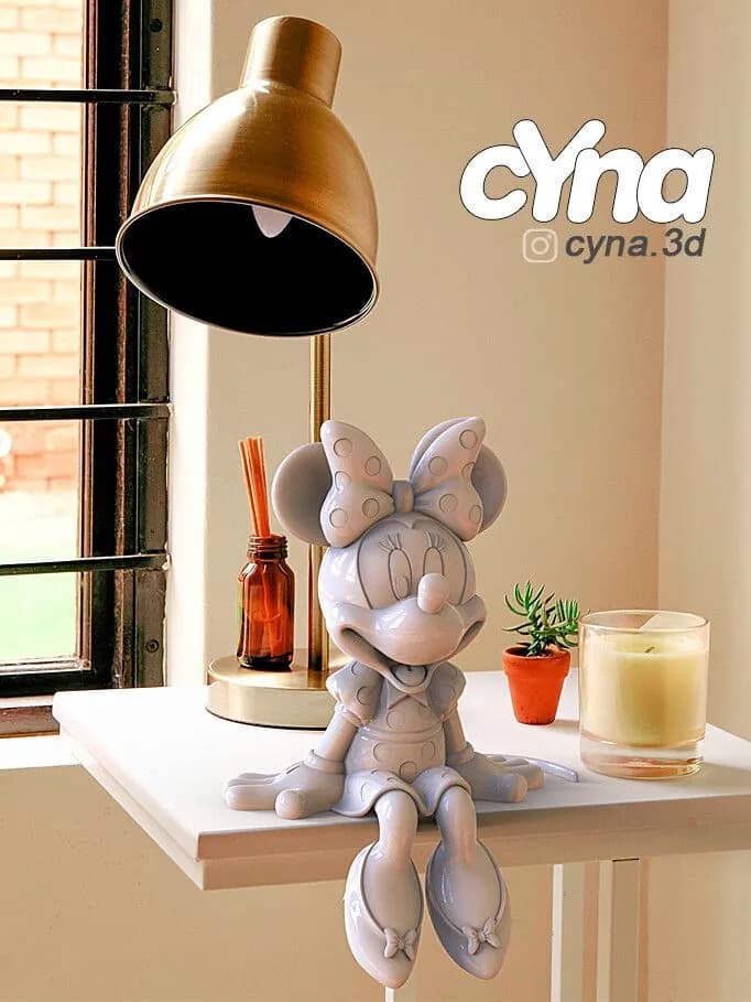 STL - minnie mouse updated