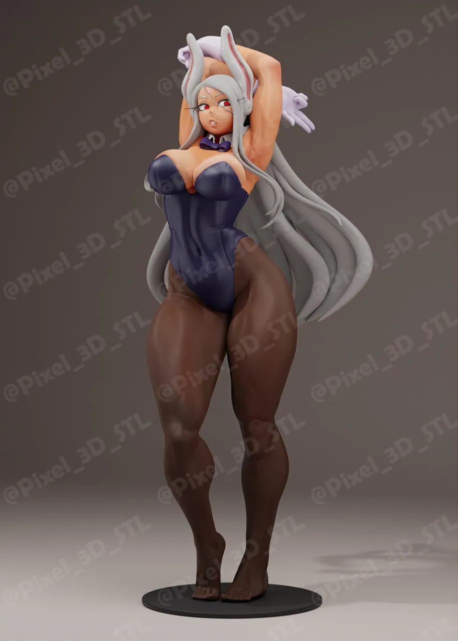 STL - Mirko My Hero Academia Bunny Suit