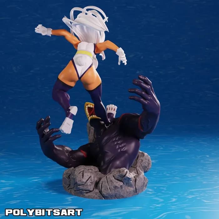 STL - Mirko vs Nomu render 2