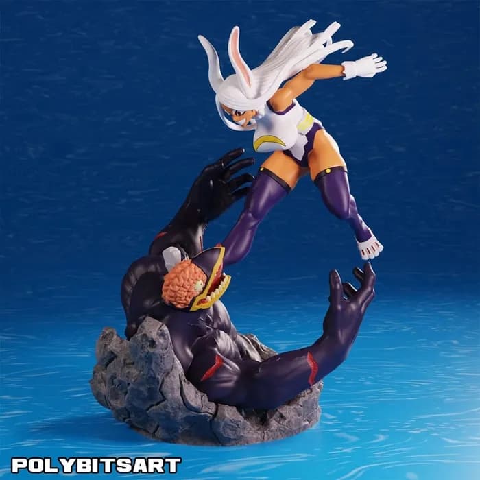 STL - Mirko vs Nomu render 3