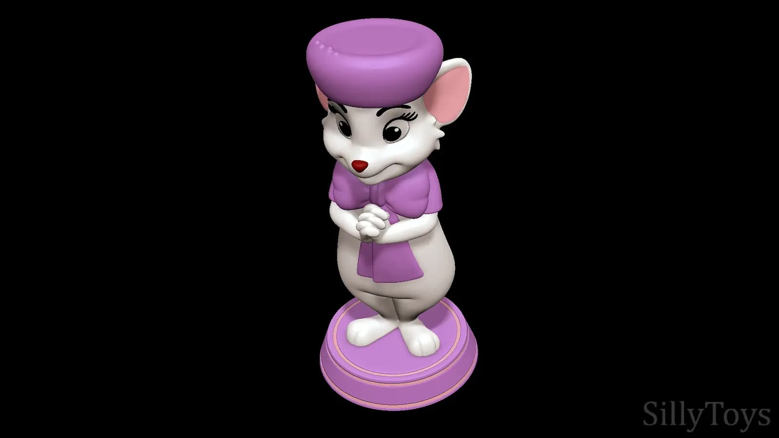STL - Miss Bianca de Los Rescatadores render 2