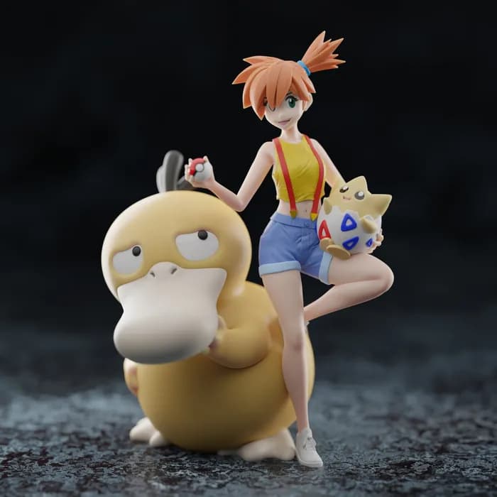 STL - misty and psyduck