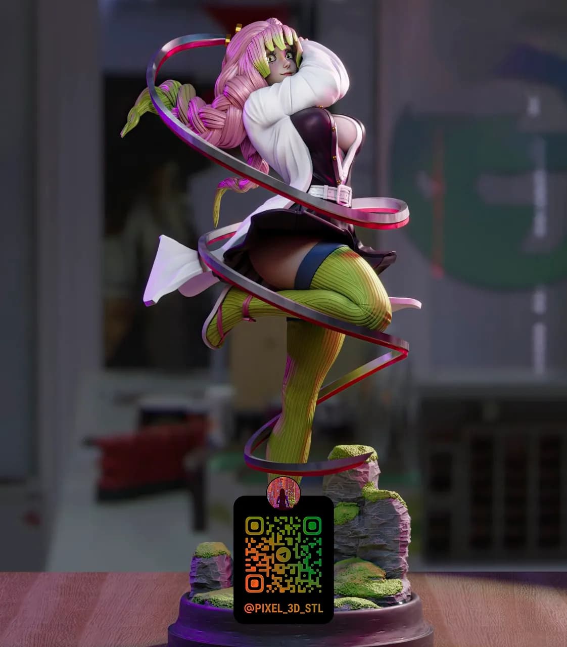 STL - Mitsuri Kanroji Demon Slayer