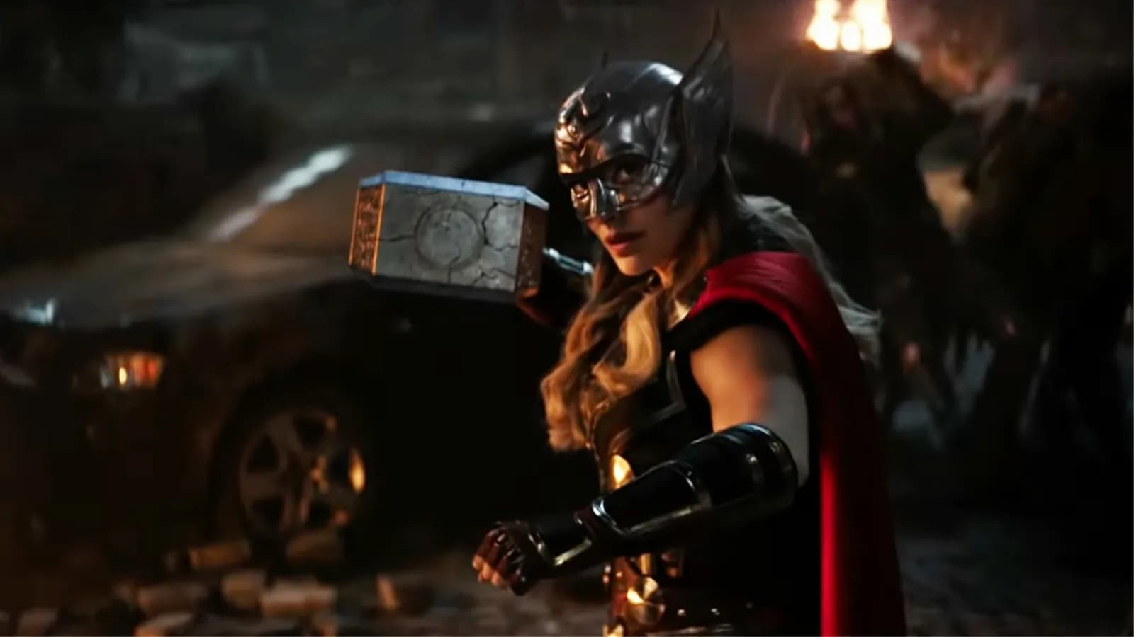 STL - Mjolnir agrietado render 2