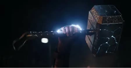 STL - Mjolnir agrietado render 4