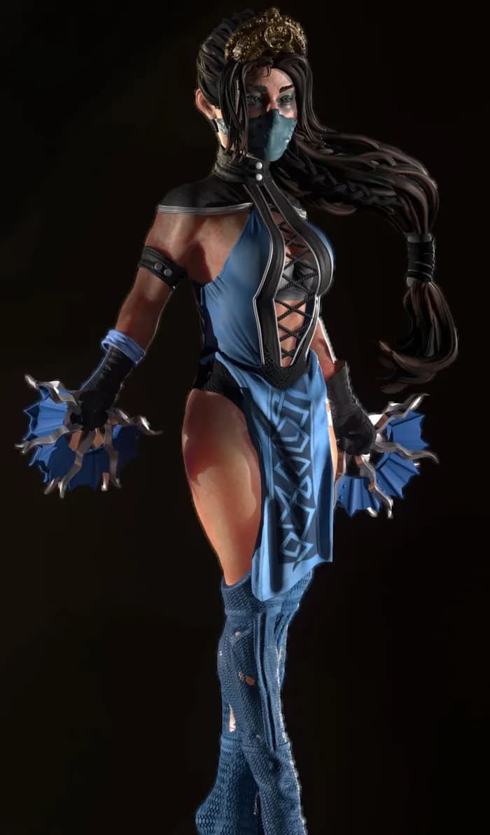 STL - mk kitana new style