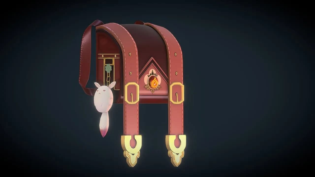 STL - Mochila de Klee de Genshin Impact
