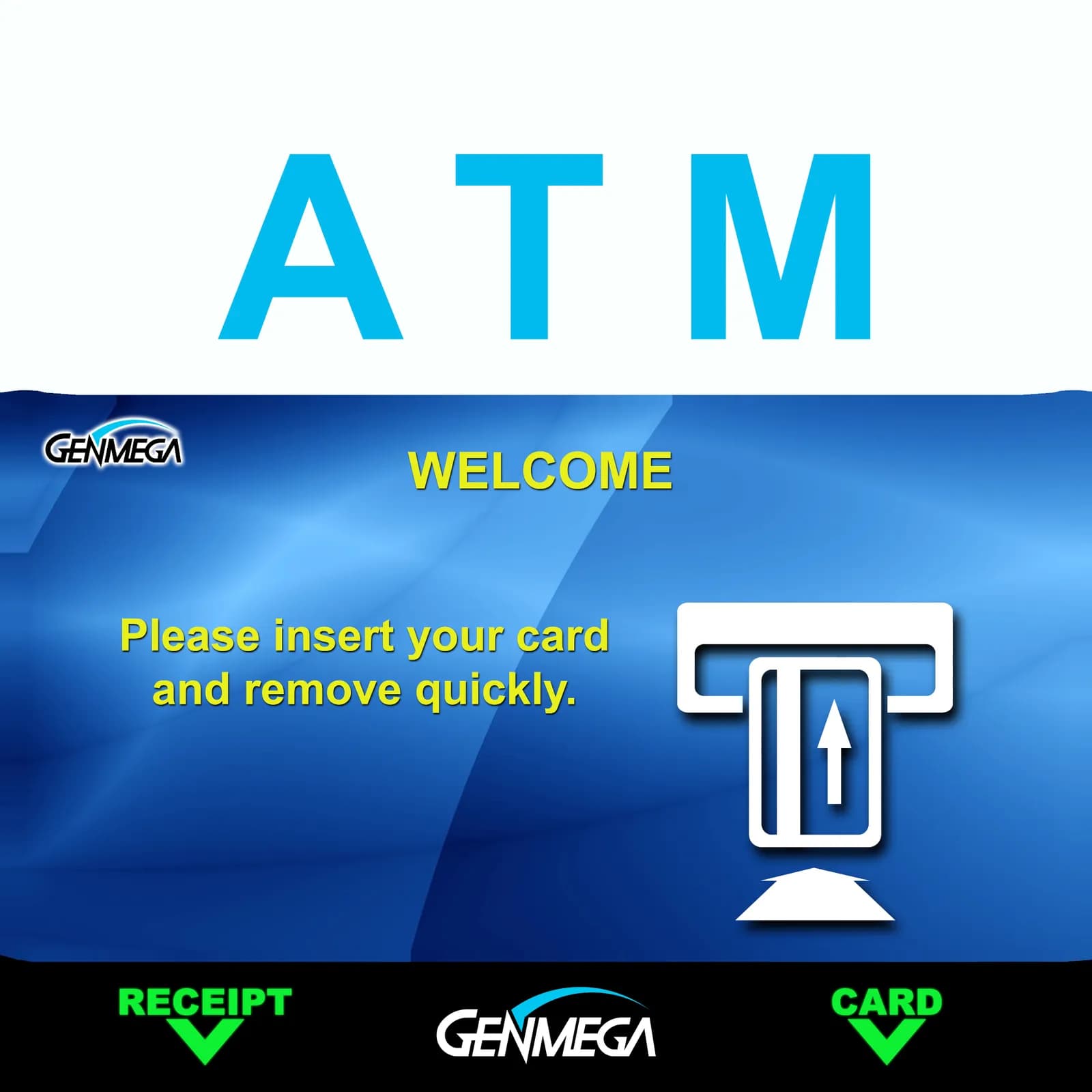 STL - Modelo de cajero automático render 3