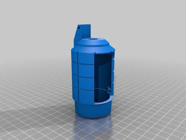 STL - Modificador de granada Frag Mod render 3
