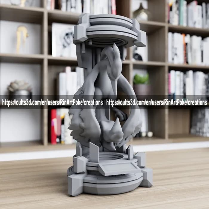 STL - moltres in the lab from pokemon