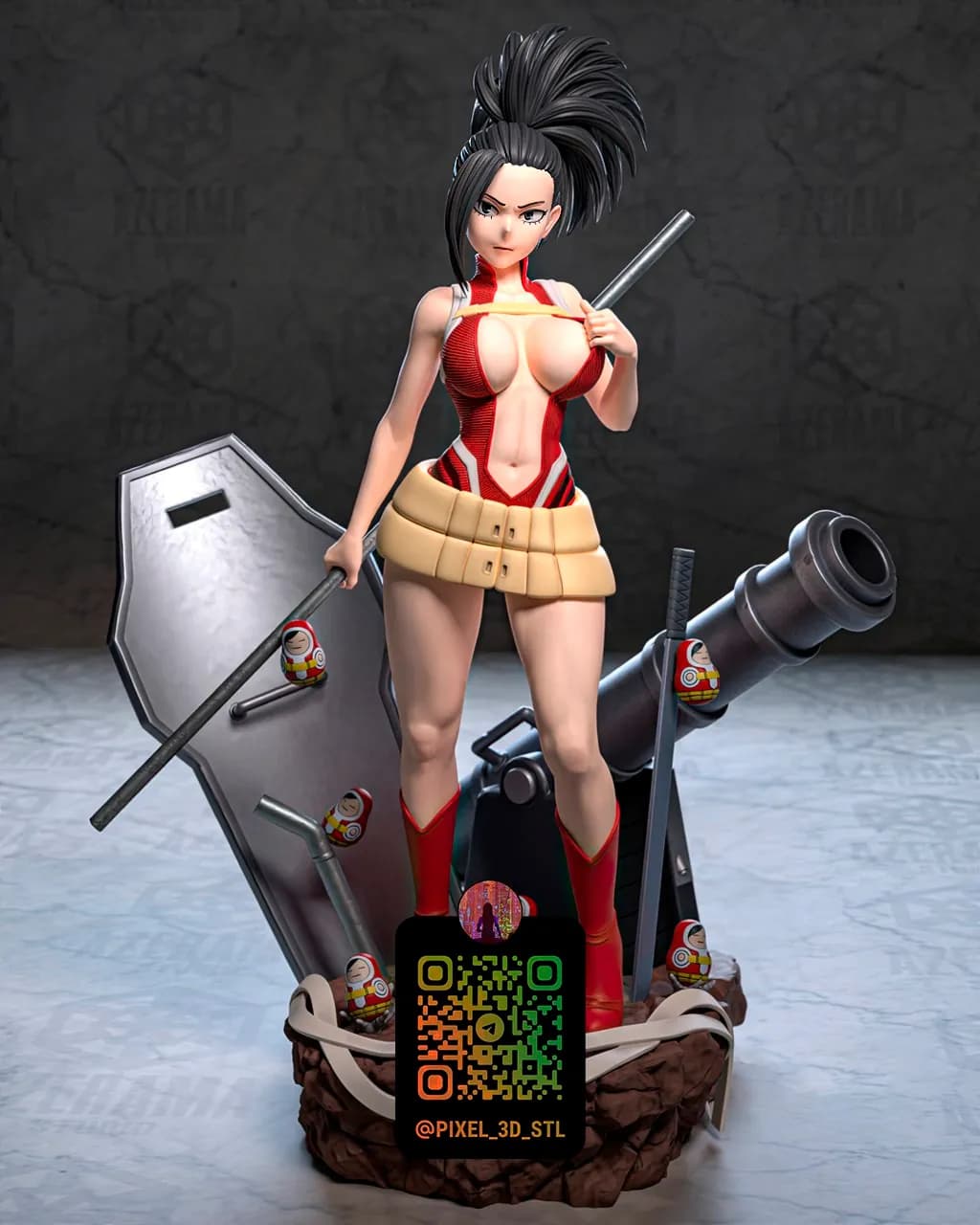 STL - Momo Yaoyorozu My Hero Academia