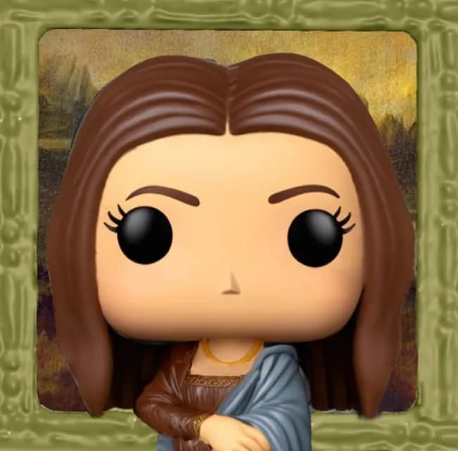 STL - monalisa funko da vinci