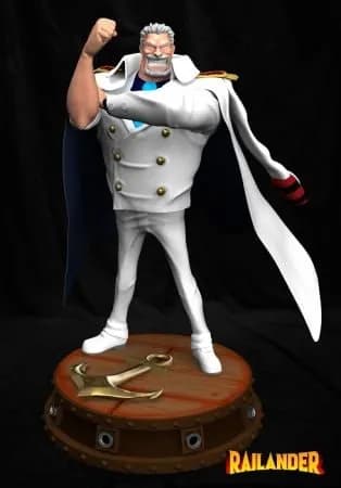 STL - monkey d garp one piece