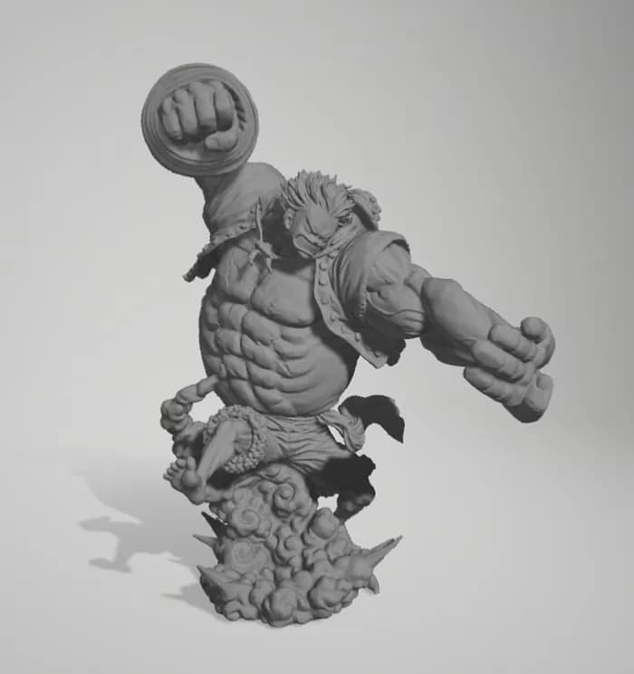 STL - Monkey D. Luffy Gear 4