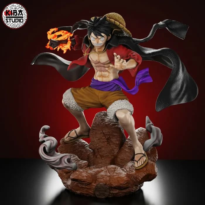 STL - monkey d luffy kiba studio