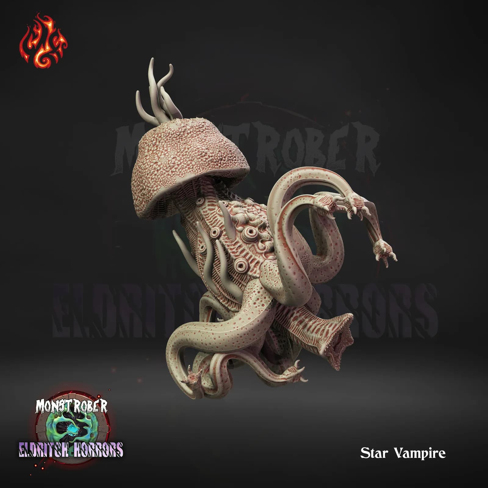 STL - Monstruo de Eldritch render 3