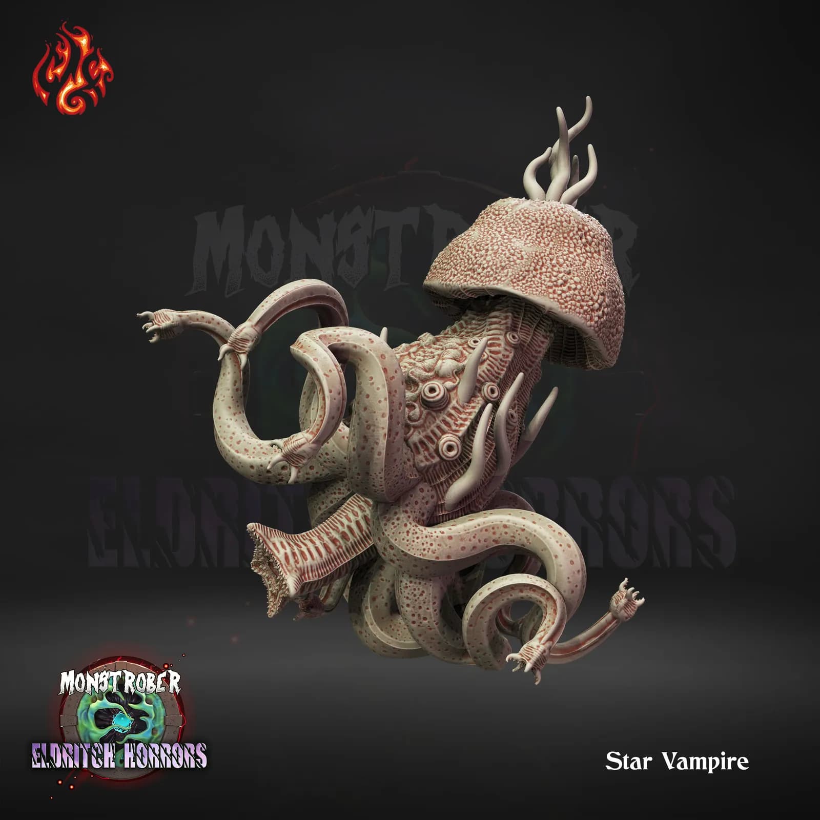 STL - Monstruo de Eldritch render 4