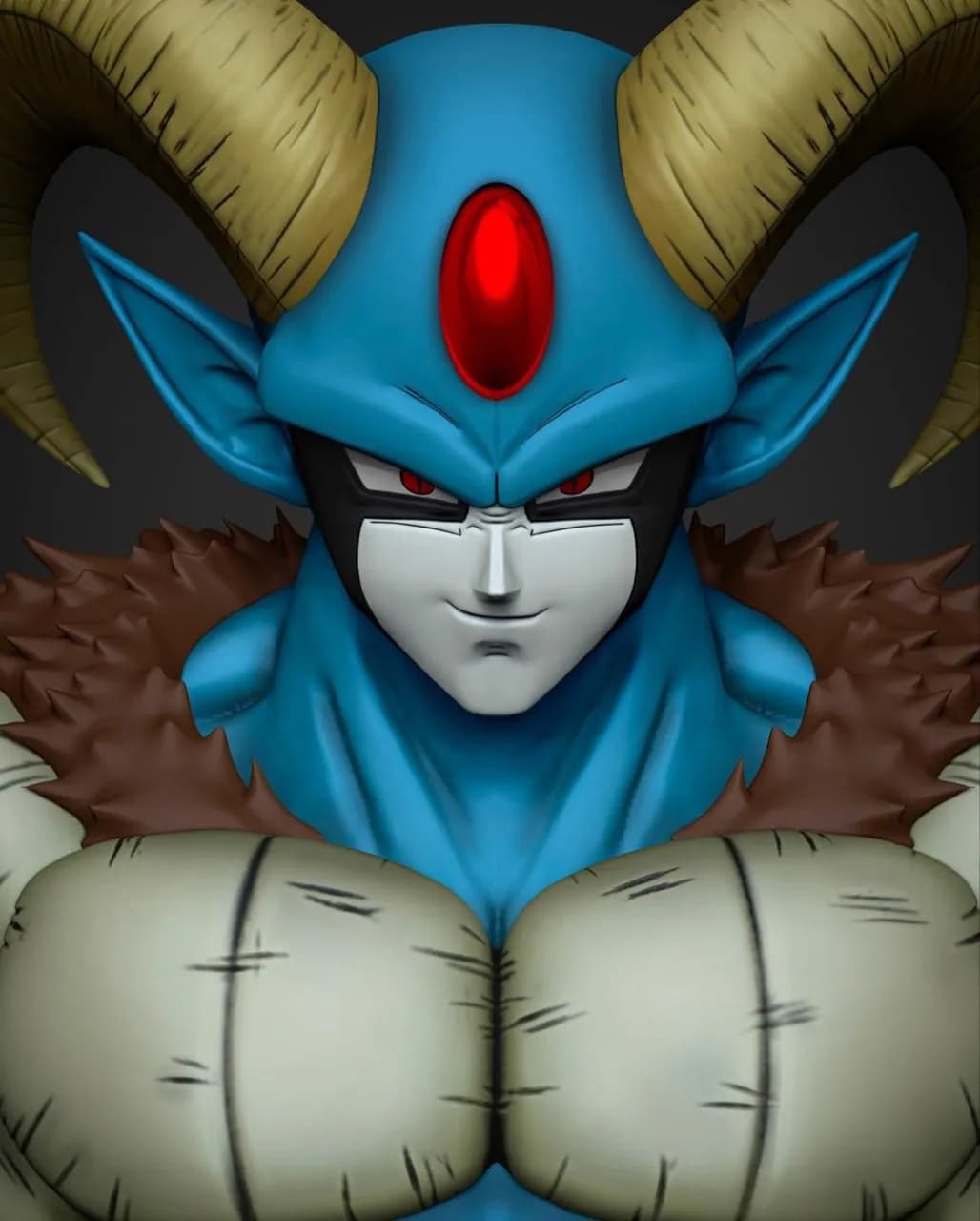 STL - Moro de Dragon Ball Super render 2