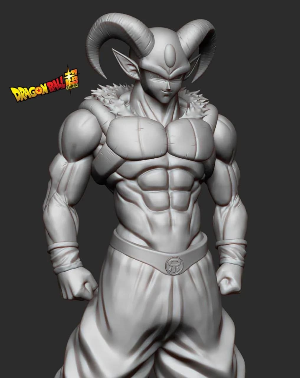 STL - Moro de Dragon Ball Super render 4