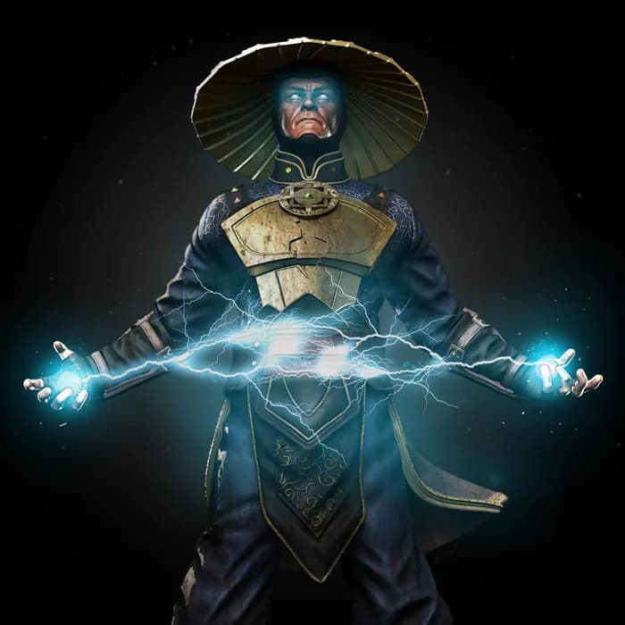 STL - mortal kombat, raiden