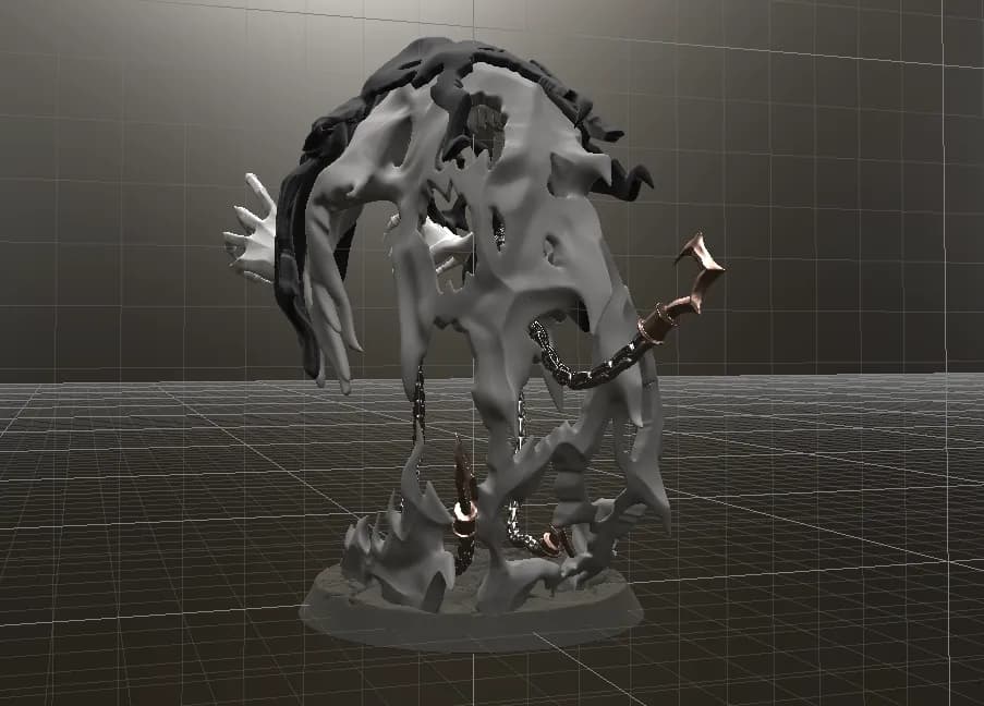STL - Mourngul figura de fantasia