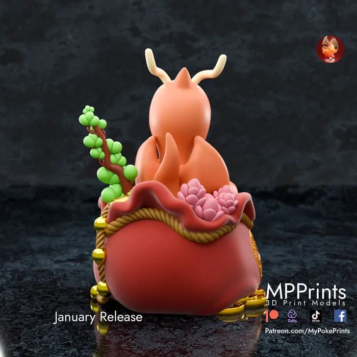 STL - mpp dragonite jan render 3